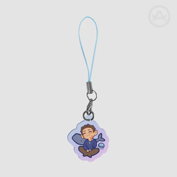 Jay Gardiner Phone Charm (Rainbow Acrylic)