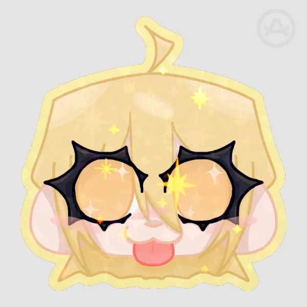 Sparkly Don Quixote Sticker, Limbus Company