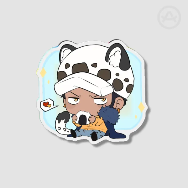 Trafalgar law Shaped Fridge Magnets - 2.36""(60mm)