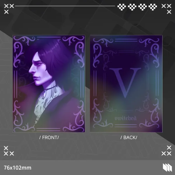 V (DMC) Holographic Photocard