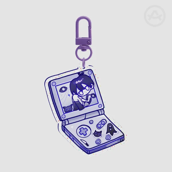 Omori gameboy Keychains