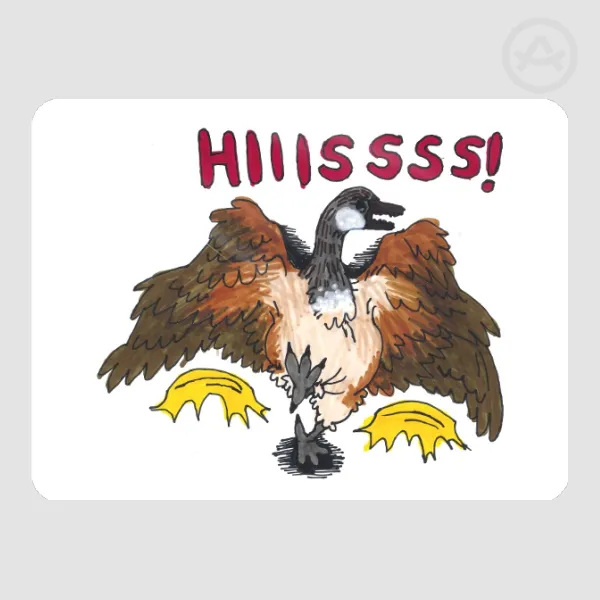 ATTACK GOOSE sticker