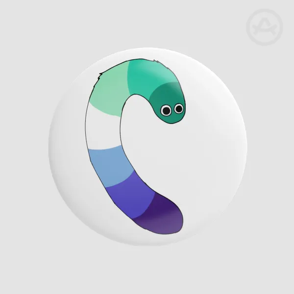 Brushbuddy Pride  Gay Round Badges (Button Pins)