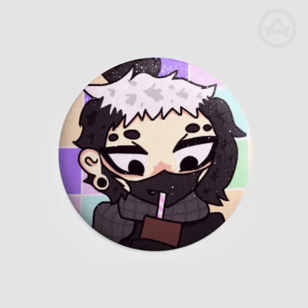 Misha Button Pins