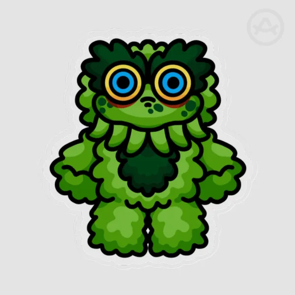 Wiggly Acrylic Pin