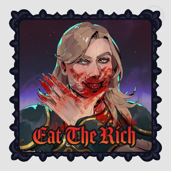 Eat 'em - Die Cut Stickers