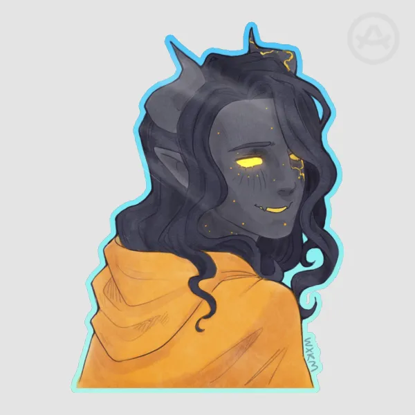 John Doe Die Cut Sticker
