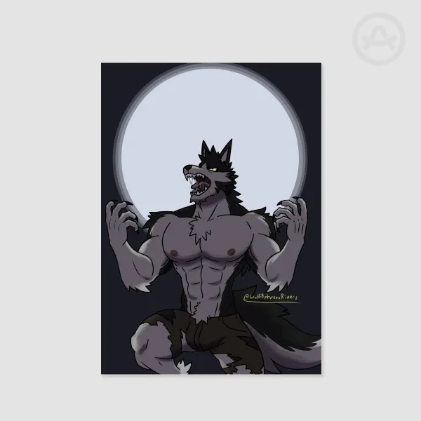 Gurgen Full Moon Print