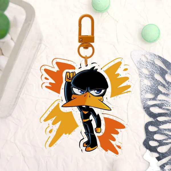 Danger Duck Acrylic Keychain