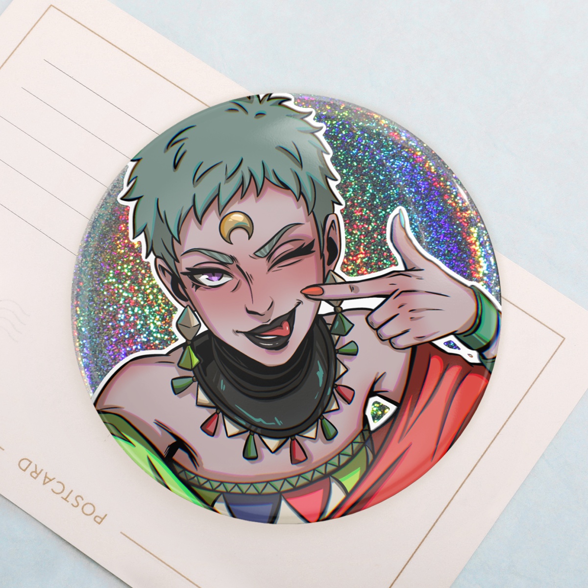Hades 2 Eris Holographic Badge