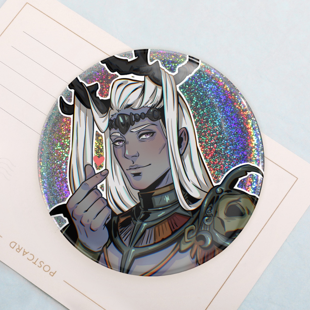 Hades 2 Moros Holographic Badge