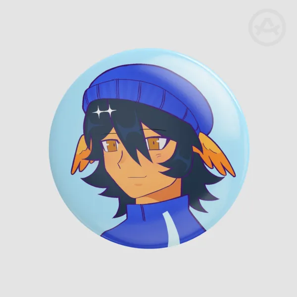 Quackity Button Pin