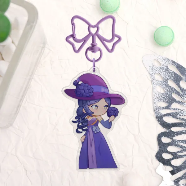 Blackberry Witch (2026) - Epoxy Clear Acrylic Keychains