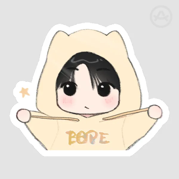 Taesan Chibi Sticker