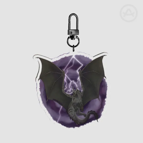 Black Dragon keychain
