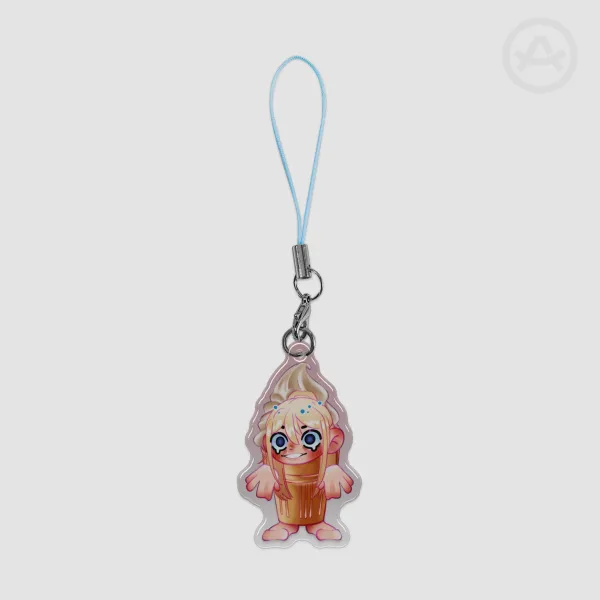 Angel Ice Cream Phone Charm