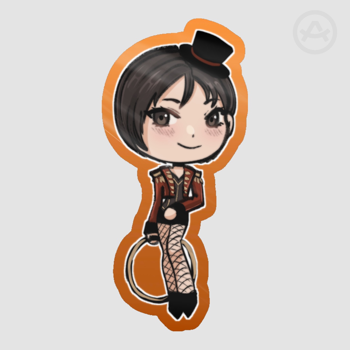 Ada Wong Ringmaster Halloween Sticker