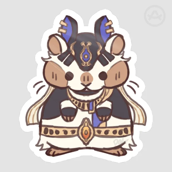 Cyno-ham Die Cut Stickers
