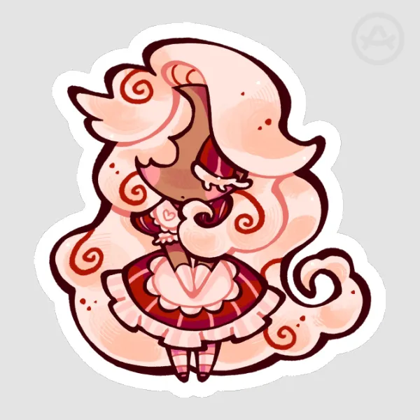 Ginger Dandy's World - Sticker