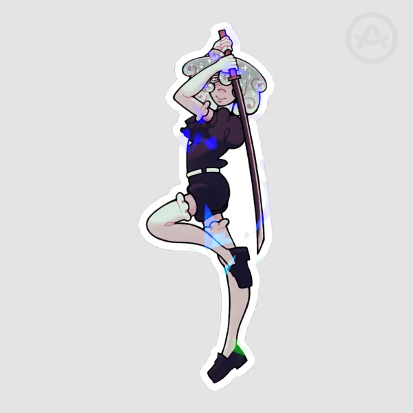diamond - die cut sticker