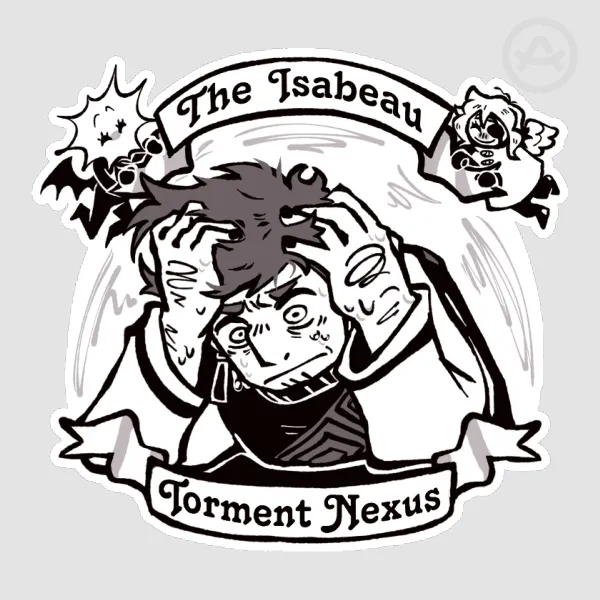 ISAT Isabeau Torment Nexus Sticker (6x6cm)