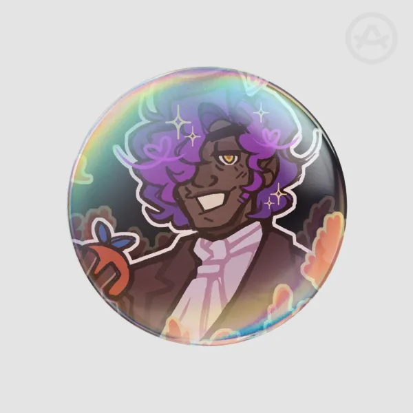 Accardi 8:11 Round Badge (Button Pin)