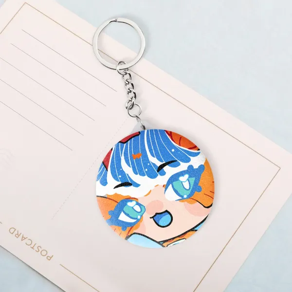 Senko Chibi [Original] Plush Keychain Badge