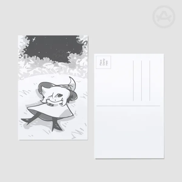 Siffrin postcard print ISAT