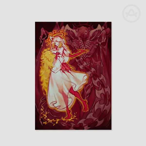The Crimson God of Le Rouge Sinclair [A5 Print]