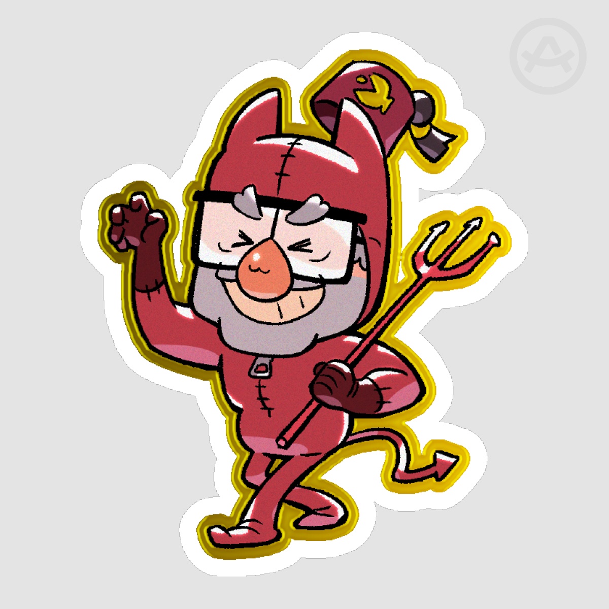 Pranketer Stanley | Hot Foil Stamping Stickers