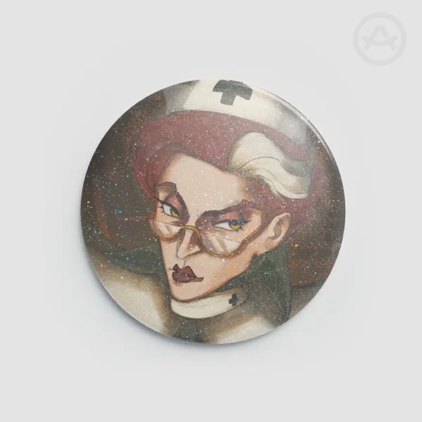 Nurse Harrow | Deadlock | Round Badge