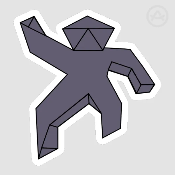 Grace Statue [Project Hail Mary] Low Effort Meme Style Sticker