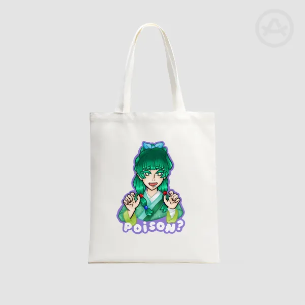 Mao Mao “Poison” Tote Bag - 13.7″x15.7″