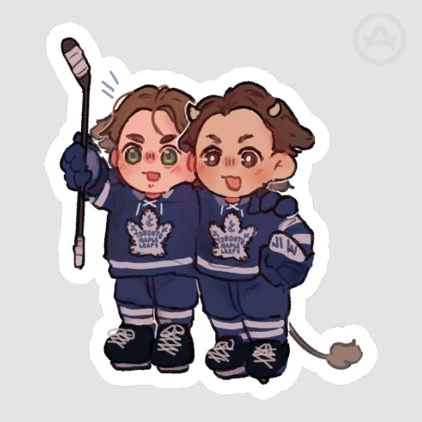Leafs Rookies Kemonomimi Stickers