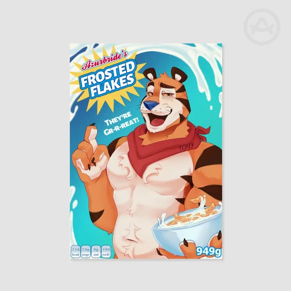 Tony the Tiger A4 Poster