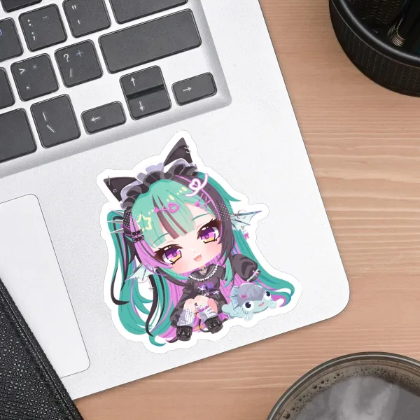 Jirai Kei Finana Ryugu Die Cut Sticker