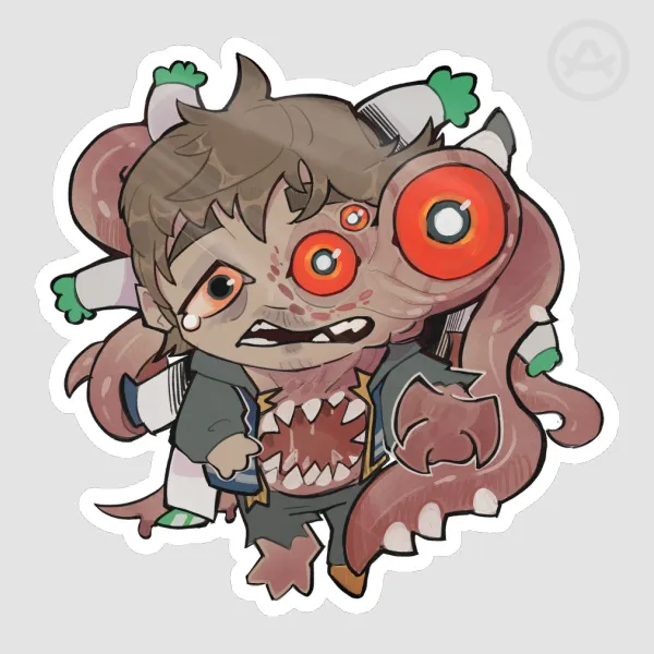Infected Bryan Hodukavich Large Sticker
