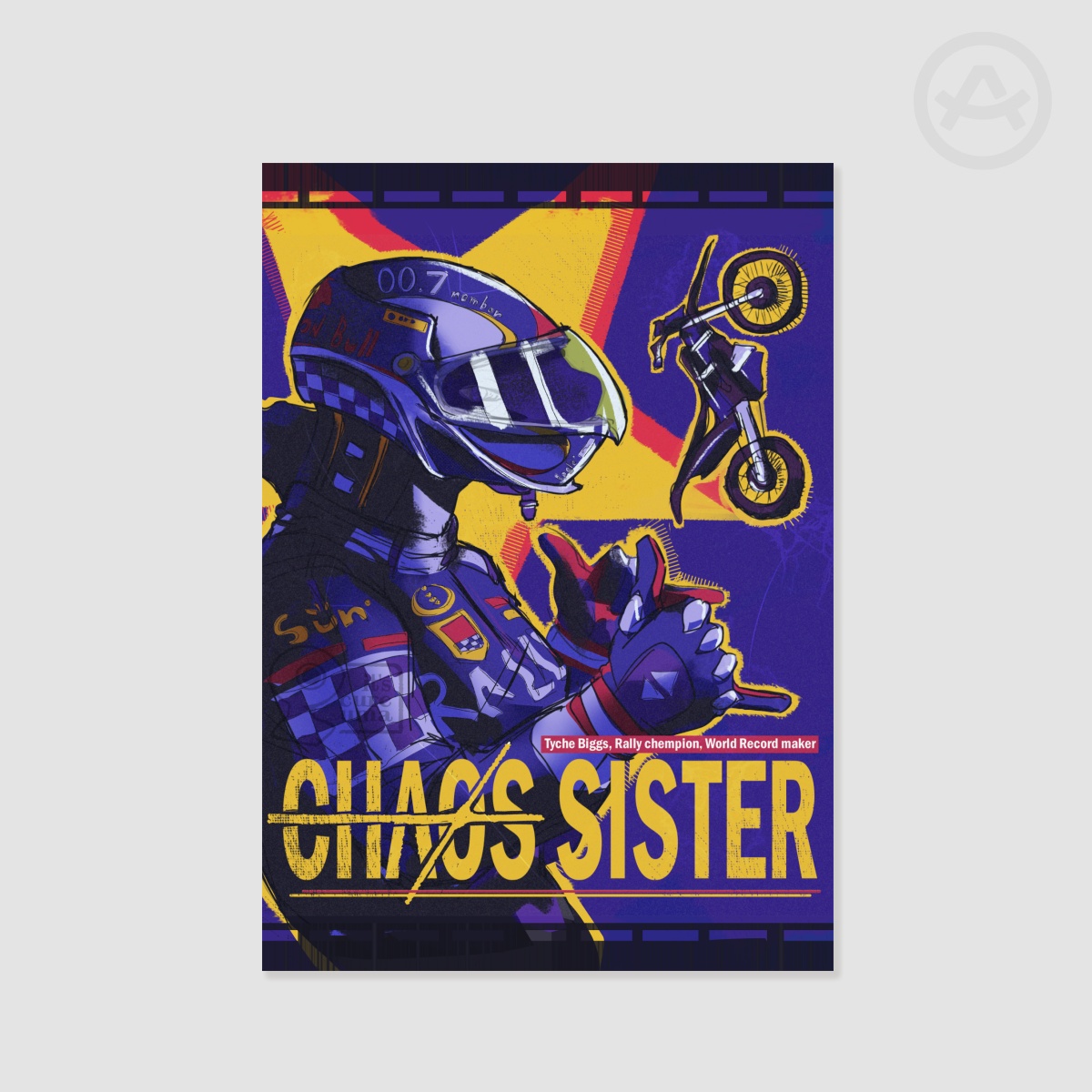 Tyche - Chaos Sister Poster A3