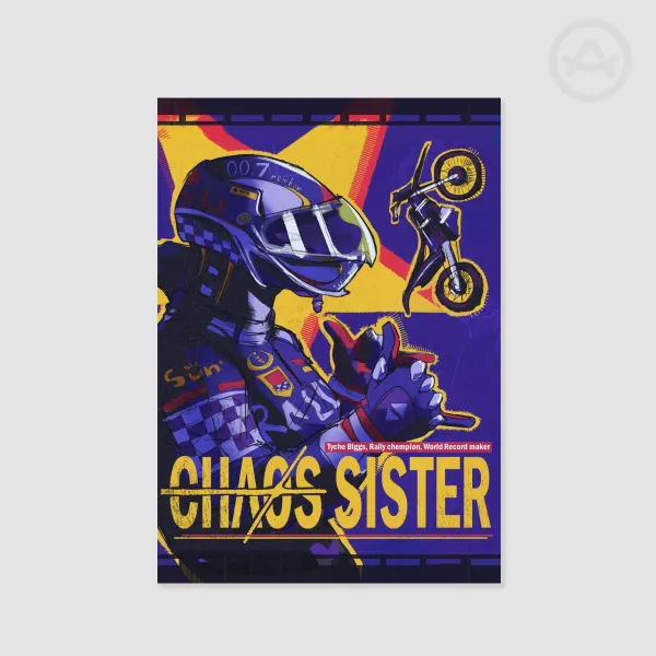 Tyche - Chaos Sister Poster A3