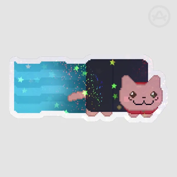 Nyan Cat Yuji Itadori Sticker