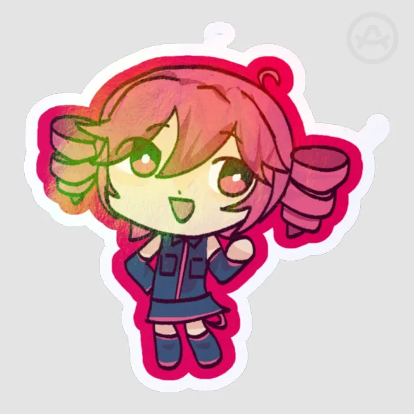Teto Chibi Die Cut Sticker