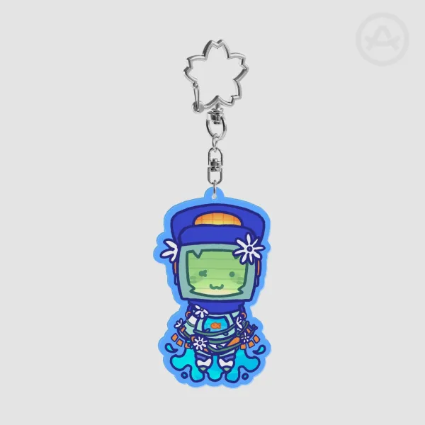 Monarch keychain