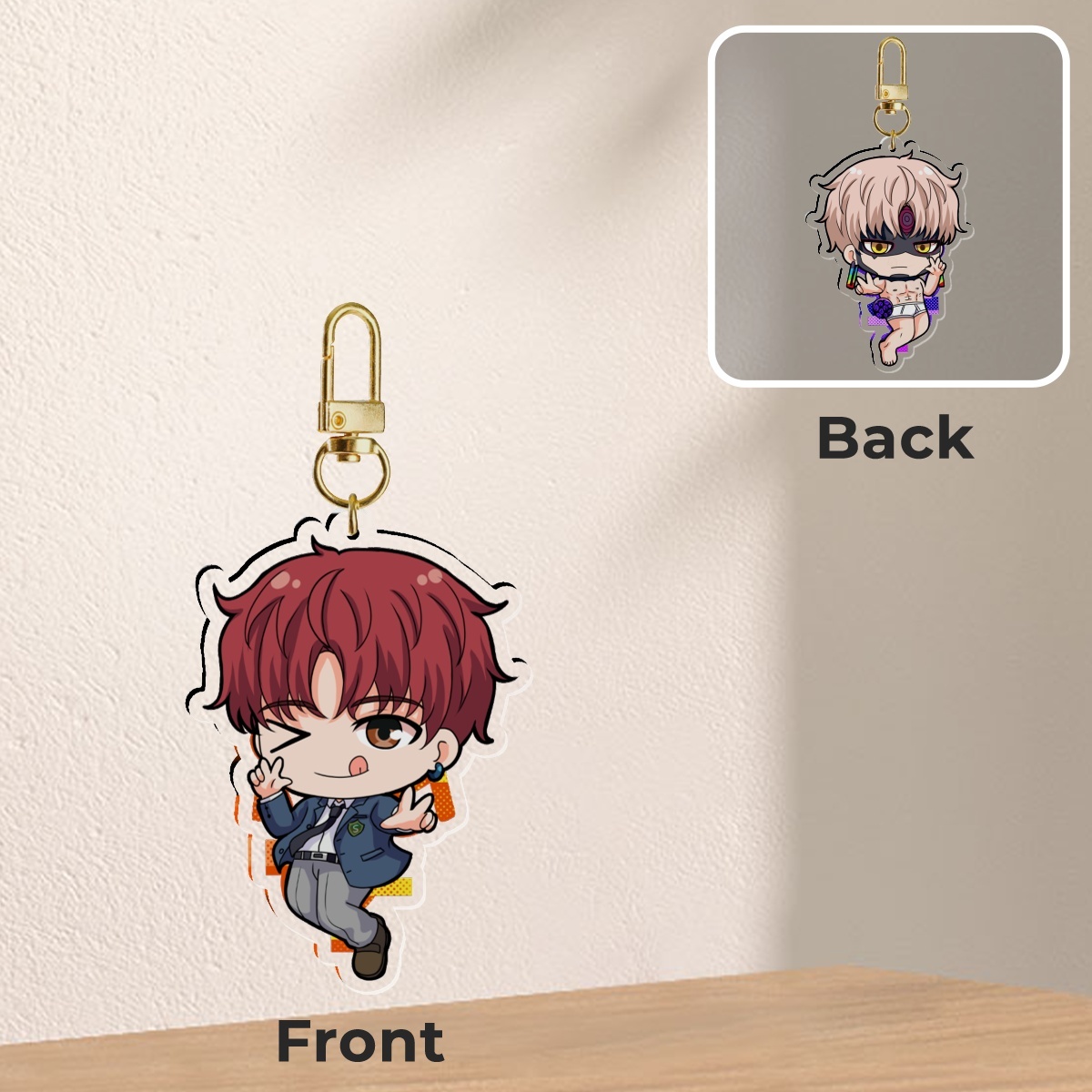 Jin Enjoji [Jiji] Acrylic Keychain