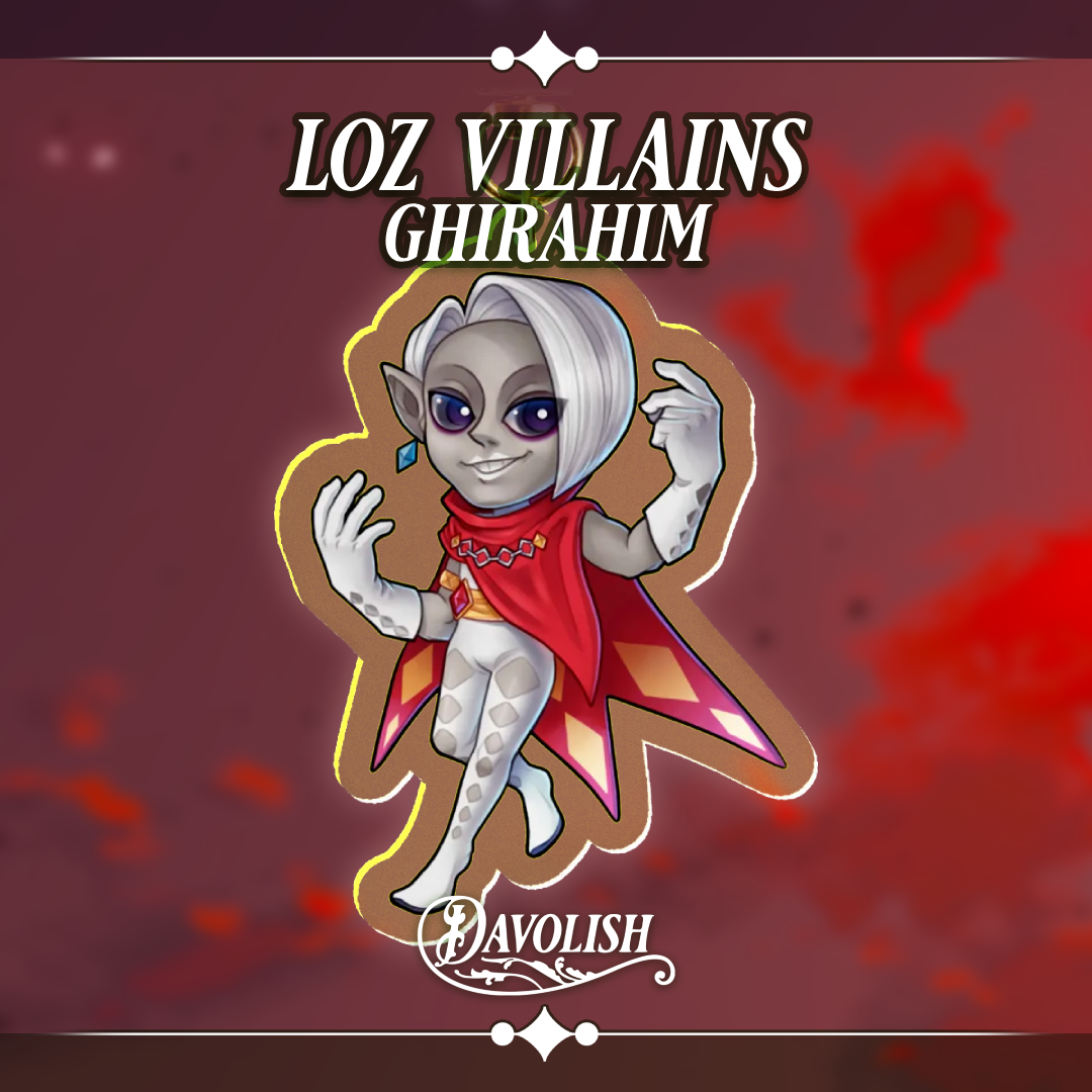 LOZ Villains - Ghirahim