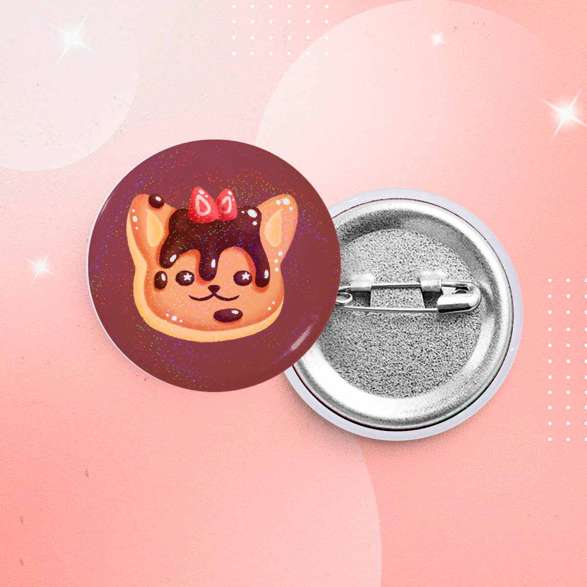 Original l Pancake Cat Badge