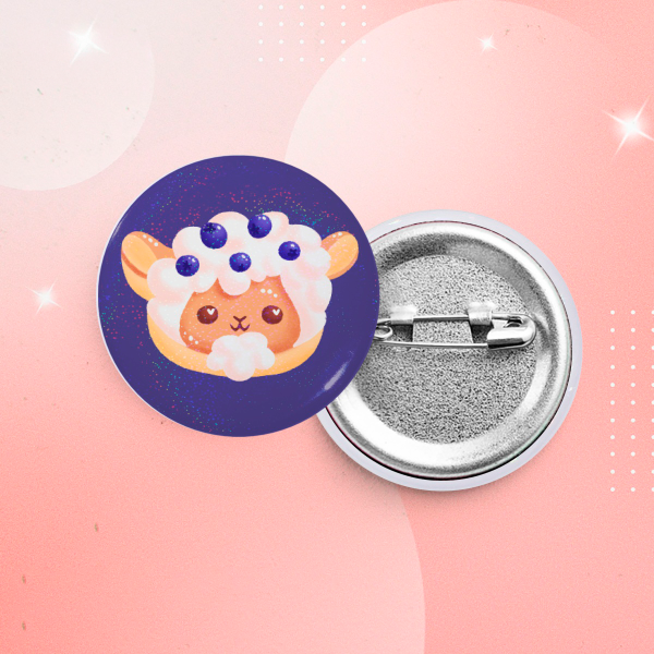 Original l Pancake Sheep Badge