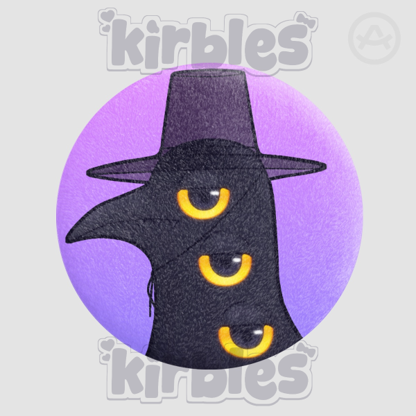 KPOP Demon Hunters Sussie the Magpie Plush Badge