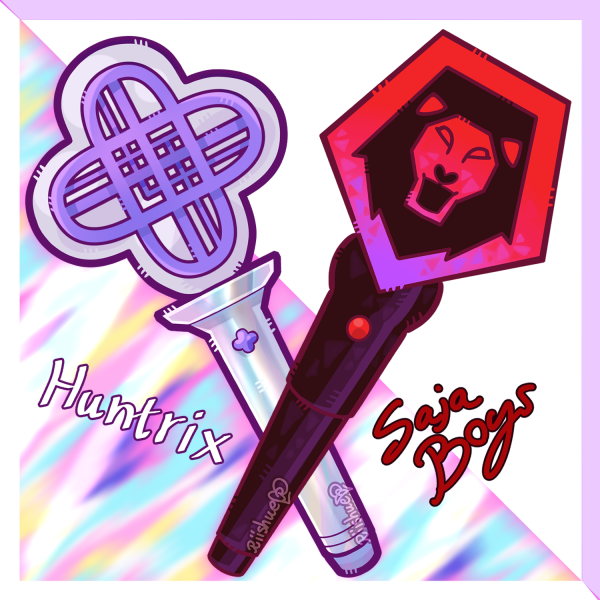 ♡ Saja boys lightstick phone keychain ♡
