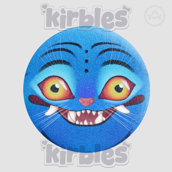 KPOP Demon Hunters Derpy the Tiger Plush Badge