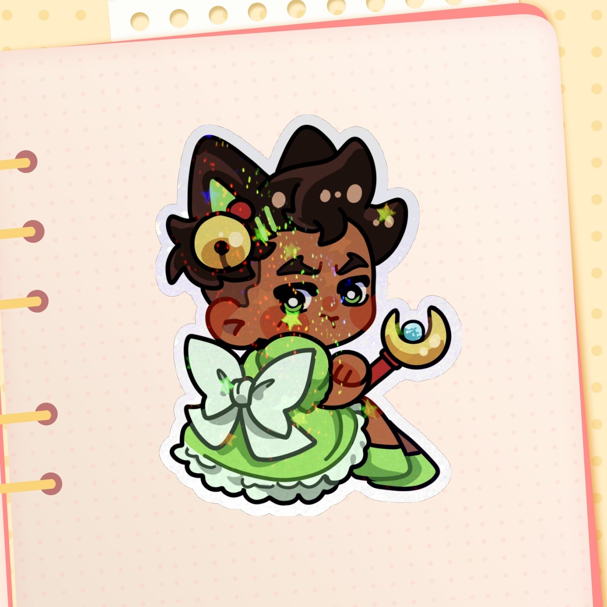 ROBIN magical girl Stickers
